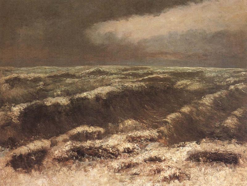 Gustave Courbet Wave oil painting picture